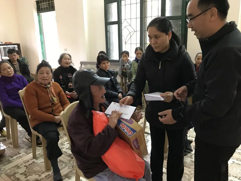Caritas giáo phận Thanh Hóa: Thăm và tặng quà cho người nghèo