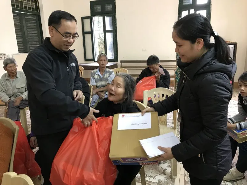 Caritas giáo phận Thanh Hóa: Thăm và tặng quà cho người nghèo