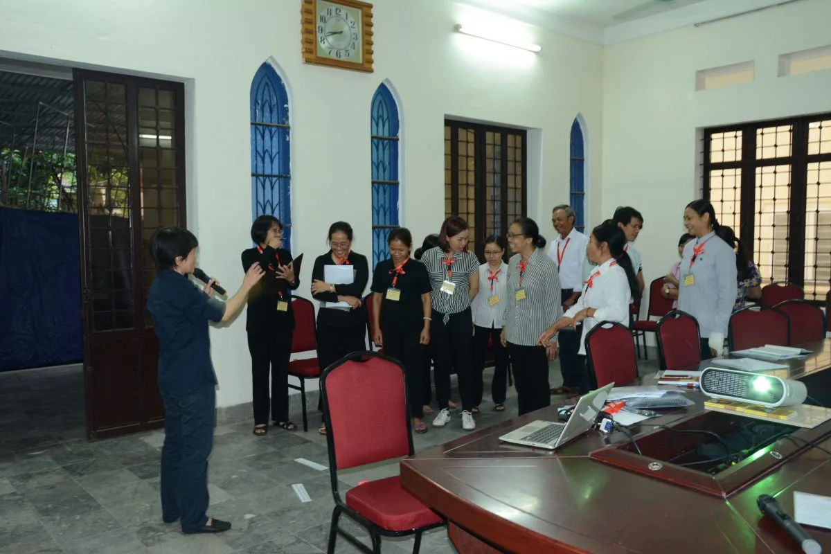 Caritas Thanh Hóa: “ Khóa Tập Huấn Tham Vấn Bảo Vệ Sự Sống Giáo Tỉnh Hà Nội Do Caritas Việt Nam Tổ Chức”