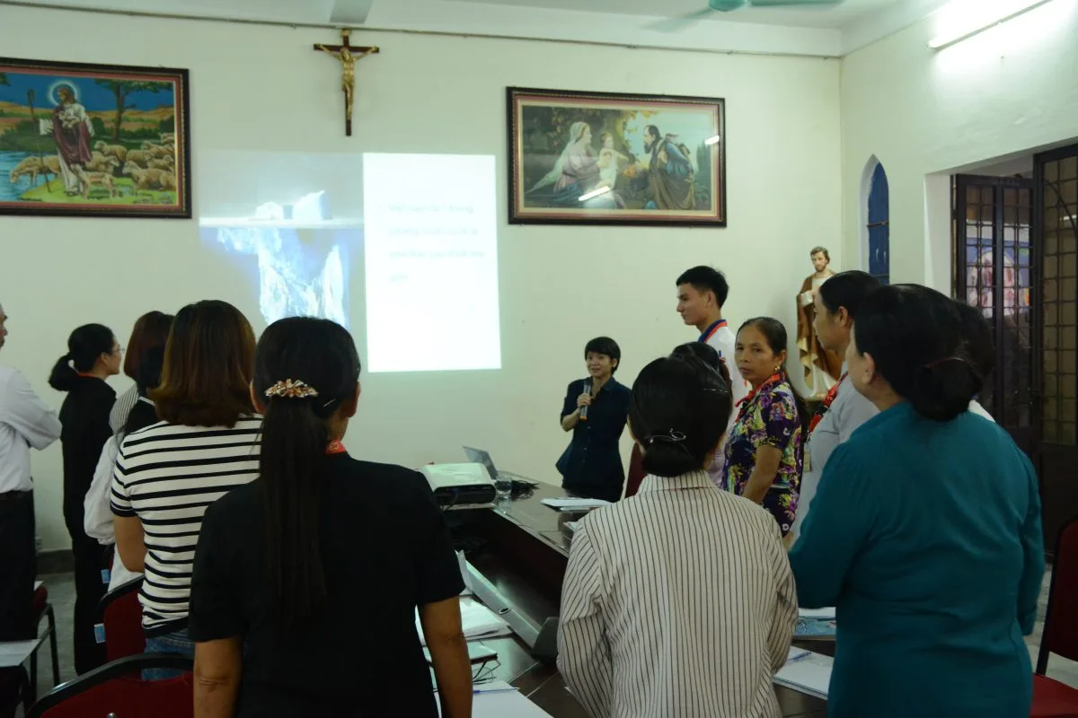 Caritas Thanh Hóa: “ Khóa Tập Huấn Tham Vấn Bảo Vệ Sự Sống Giáo Tỉnh Hà Nội Do Caritas Việt Nam Tổ Chức”