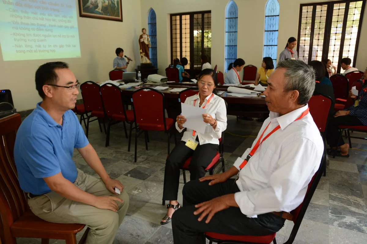 Caritas Thanh Hóa: “ Khóa Tập Huấn Tham Vấn Bảo Vệ Sự Sống Giáo Tỉnh Hà Nội Do Caritas Việt Nam Tổ Chức”