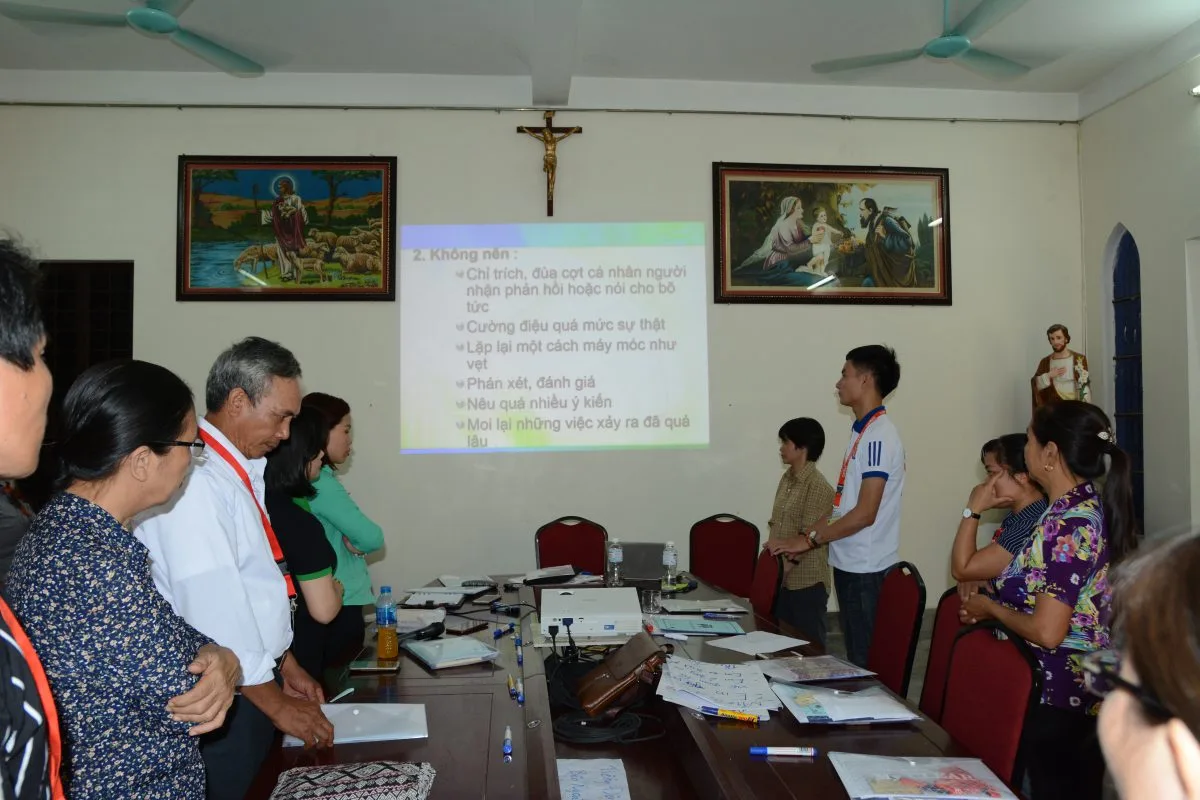 Caritas Thanh Hóa: “ Khóa Tập Huấn Tham Vấn Bảo Vệ Sự Sống Giáo Tỉnh Hà Nội Do Caritas Việt Nam Tổ Chức”