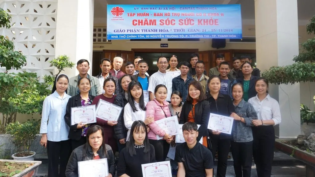 Caritas Thanh Hóa: Khóa Tập Huấn “Bảo Vệ Sức Khỏe Cho Người Nhiễm HIV”