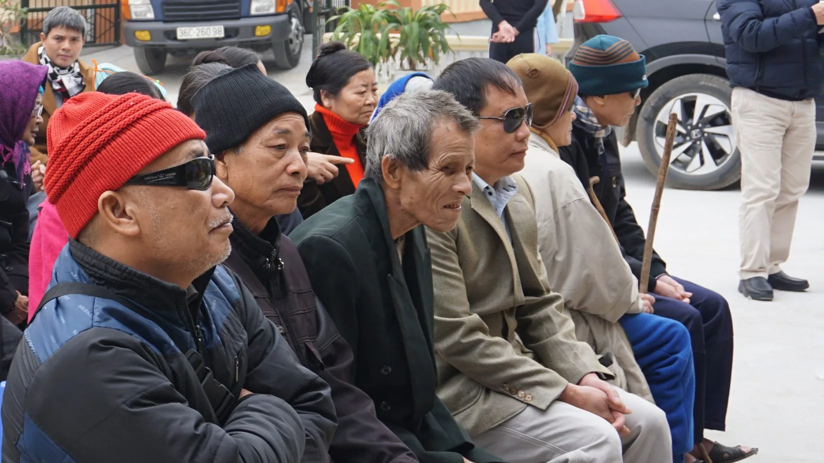 Caritas Thanh Hóa: Thăm Và Tặng Quà Tết Cho Người Nghèo và Hội Người Mù Huyện Vĩnh Lộc
