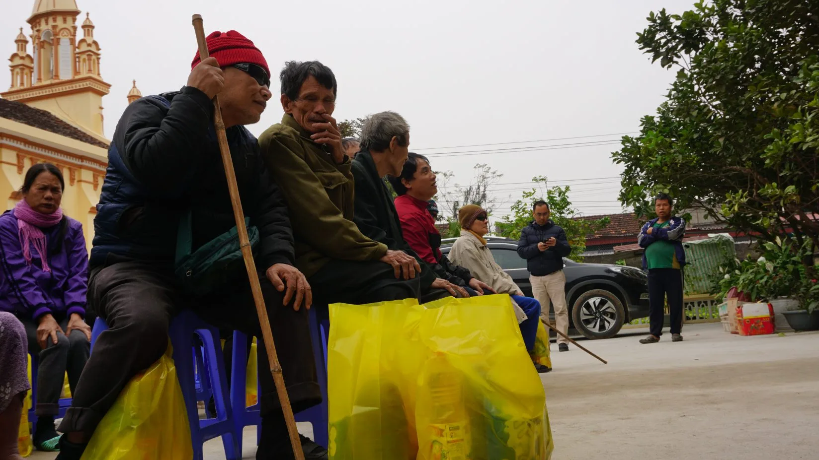 Caritas Thanh Hóa: Thăm Và Tặng Quà Tết Cho Người Nghèo và Hội Người Mù Huyện Vĩnh Lộc
