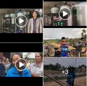 Xin tri ân quý ân nhân của Hội Bác Ái Ilazaro đã tài trợ cho giáo xứ Vạn Thành, giáo phận Thanh Hoá hệ thống lọc nước sạch. Từ nay người dân nghèo nơi đây đã có nước sạch để sử dụng ngõ hầu cải thiện được sức khỏe.
