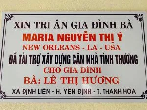 TRAO NHÀ TÌNH THƯƠNG CHO BÀ LÊ THỊ HƯƠNG