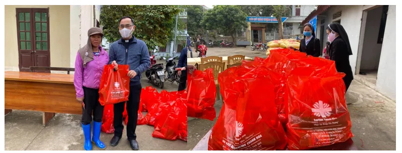 CARITAS THANH HÓA: ĐỒNG HÀNH CÙNG NGƯỜI NGƯ DÂN NGHÈO TRONG CƠN ĐẠI DỊCH