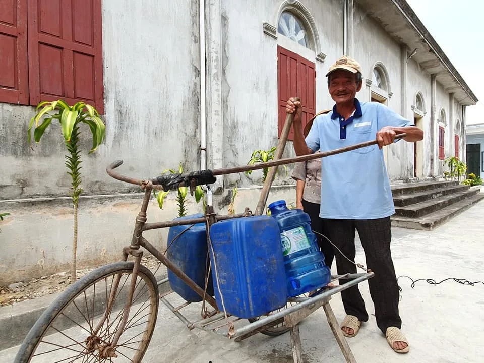 TRAO NHÀ MÁY NƯỚC CHO HỌ ĐẠO PHƯỢNG CÁT – XÃ THANH THUỶ – THỊ XÃ NGHI SƠN