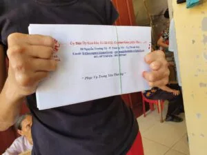 THĂM VÀ TẶNG QUÀ CHO CÁC BỆNH NHÂN PHONG – TRẠI PHONG QUỲNH LẬP, NGHỆ AN