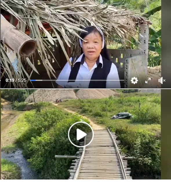 THĂM GIA ĐÌNH CHỊ VY THỊ MINH