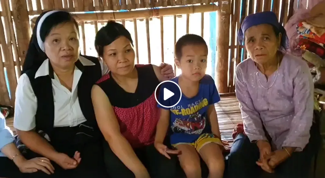 Trở lại thăm gia đình chị Quý ở xã Đồng Lương, huyện Lang Chánh, tỉnh Thanh Hóa.