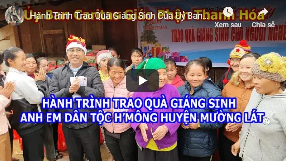 TRAO QUÀ GIÁNG SINH CHO BÀ CON DÂN TỘC HMOONG MƯỜNG LÁT – THANH HÓA