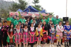 Đức cha Giuse và phái đoàn GP Thanh Hóa thăm viếng mục vụ tại Mường Lát (giáp vùng biên giới Lào) — 15-16.01.2021