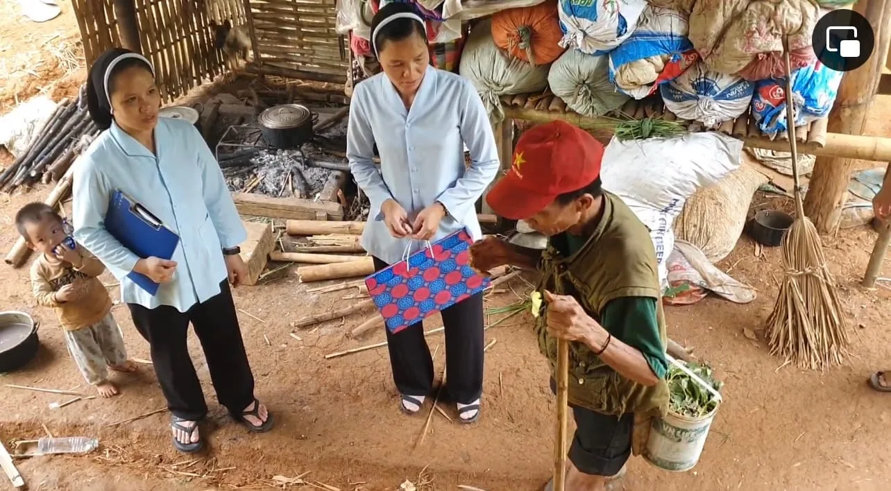 Giữa đại ngàn Thanh Hoá, Caritas Thanh Hoá đã tìm đến một gia đình dân tộc thiểu số vô cùng khó khăn