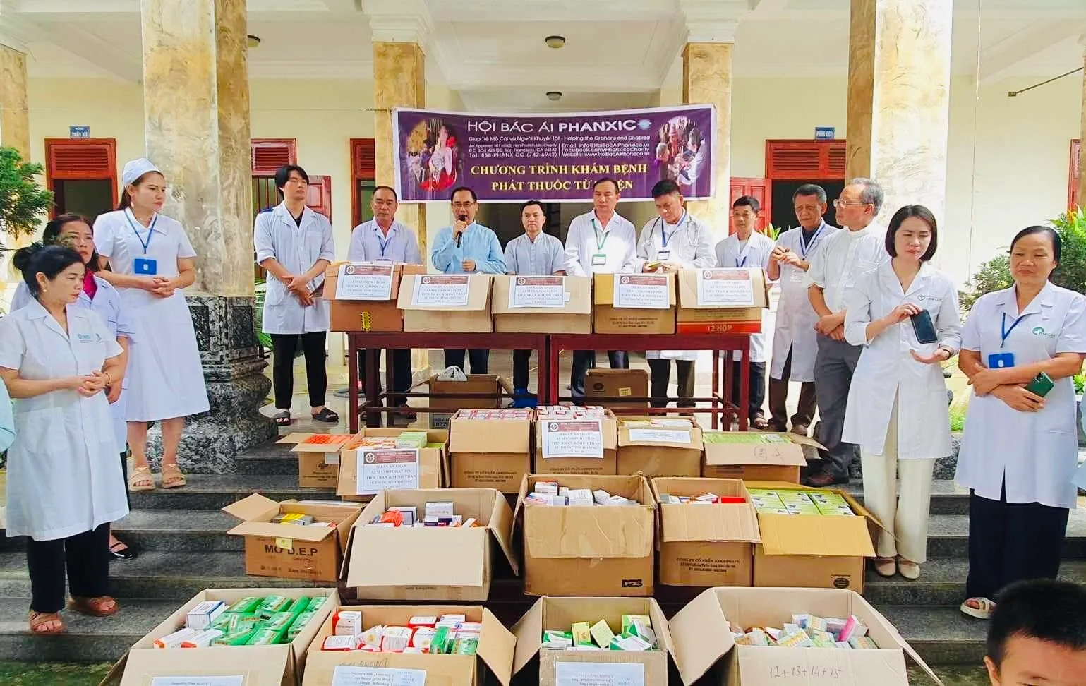 Caritas Thanh Hoá và Hội Thầy Thuốc Samaritano Mang Tình Thương Yêu Tới Giáo Xứ Dương Giao