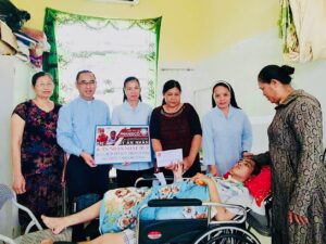 Tận cùng bi kịch, Caritas Thanh Hoá dang tay giúp đỡ