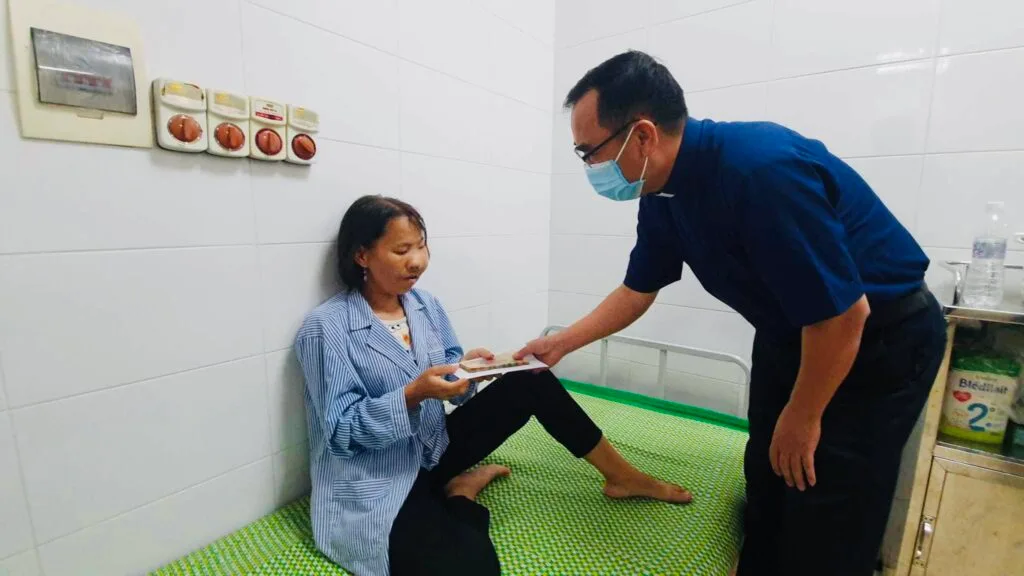 Caritas Thanh Hoá chung tay giúp đỡ chị Hơ Thị Đua vượt qua hoạn nạn