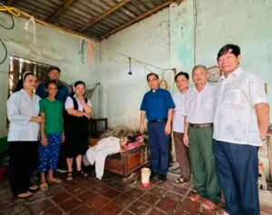 Caritas Thanh Hóa Trao Gửi Tình Thương Lần Thứ Hai Đến Gia Đình Em Nguyễn Văn Địa