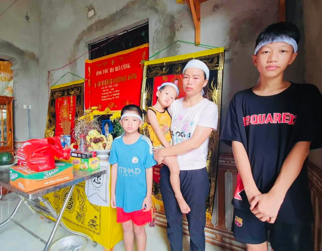 Caritas Thanh Hóa chung tay chia sẻ nỗi đau và hỗ trợ gia đình nạn nhân tai nạn giao thông