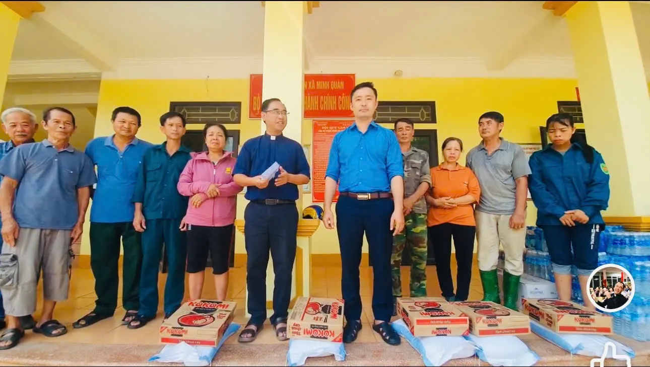 Giáo phận Thanh Hóa Chung Tay Chia Sẻ Với Đồng Bào Bị Thiên Tai Lũ Lụt