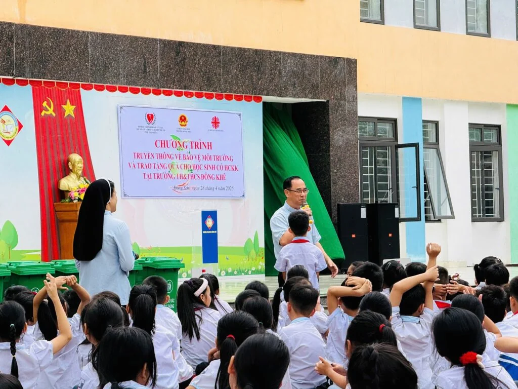 Thắp Sáng Niềm Tin Và Lan Tỏa Sứ Điệp Xanh Tại Trường Tiểu Học & THCS Đông Khê