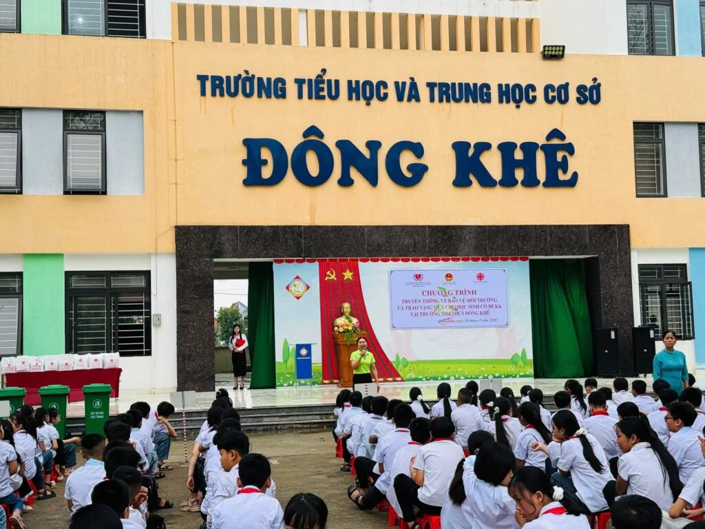 Thắp Sáng Niềm Tin Và Lan Tỏa Sứ Điệp Xanh Tại Trường Tiểu Học & THCS Đông Khê